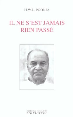 Il ne s'est jamais rien passé