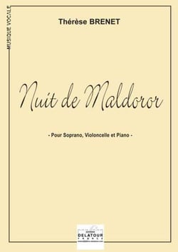 Nuit de Maldoror pour soprano, violoncelle et clavier