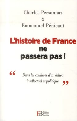 L HISTOIRE DE FRANCE NE PASSERA PAS