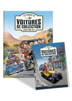 Les Fondus de voitures de collection - tome 01 + calendrier 2026_LDS