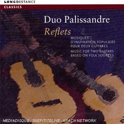Reflets : musiques d'inspiration populaire pour deux guitares