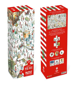 Puzzle géant À la recherche du Père Noël