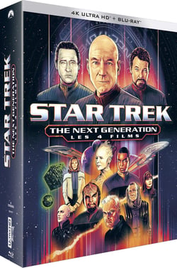 Star Trek : The Next Generation - Les 4 films : Générations + Premier Contact + Insurrection + Nemesis