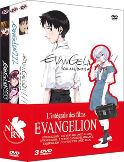 L'Intégrale des films - Evangelion : 1.01 : You Are (Not) Alone + 2.22 : You Can (Not) Advance + 3.33 : You Can (Not) Redo.