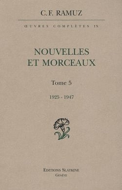Oeuvres complètes t.9 - nouvelles et morceaux 1925-1947 t.5