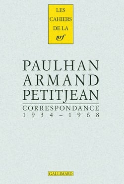 Les cahiers de la NRF : correspondance 1934-1968