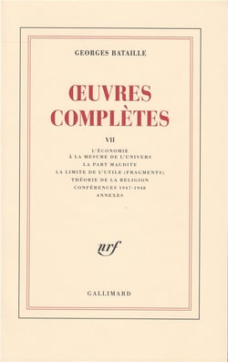 Oeuvres complètes t.7
