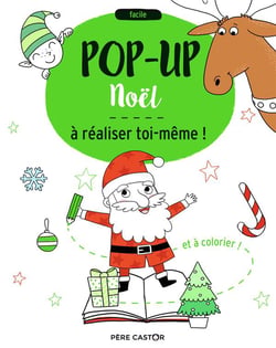 Noël, pop-up à realiser toi-même
