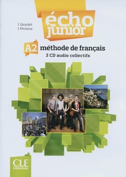 Écho junior - a2 - 3 cd audio collectifs