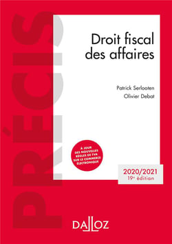 Droit fiscal des affaires (édition 2020/2021)