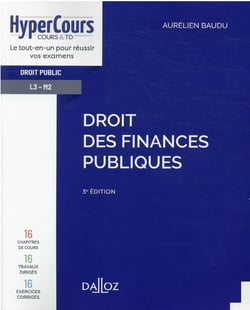 Droit des finances publiques. 3e éd.