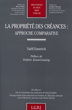 La propriété des créances Tome 469 - approche comparative