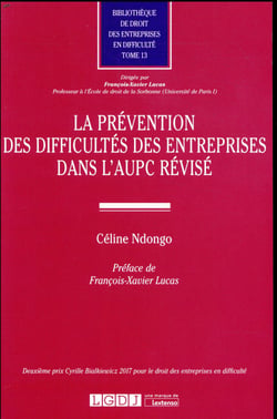 La prévention des difficultés des entreprises dans l'AUPC révisé
