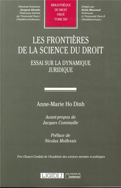 LES FRONTIERES DE LA SCIENCE DU DROIT