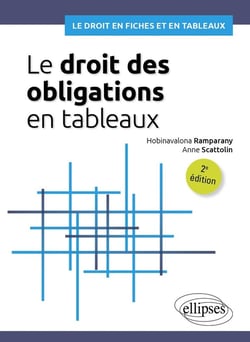 Le droit des obligations en tableaux : Contrat, quasi-contrat et responsabilité (2e édition)
