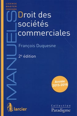 Droit des sociétés commerciales (2e édition)
