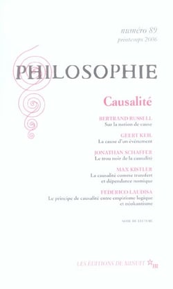 Revue Philosophie n.89
