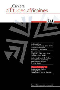 Cahiers d'études africaines n.241