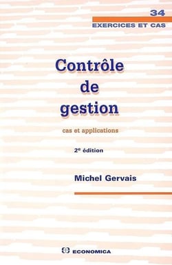 Contrôle de gestion - cas et applications (2e edition)