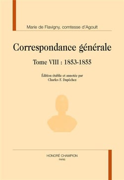 Correspondance générale t.8 - mai 1853-1855