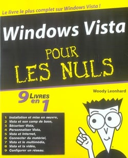 Windows vista 9 en 1 pour les nuls