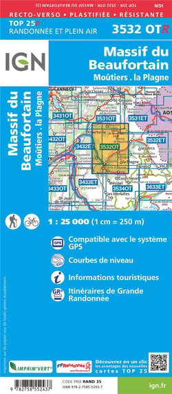 MASSIF DU BEAUFORTIN.MOUTIERS RESISTANTE