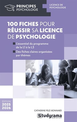 100 fiches pour réussir sa licence de psychologie (édition 2025/2026)