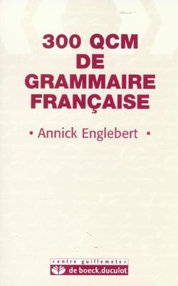 300 qcm de grammaire francaise