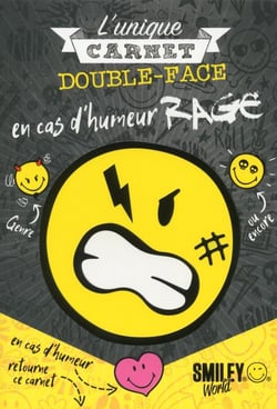 L'unique carnet double-face - en cas d'humeur rage