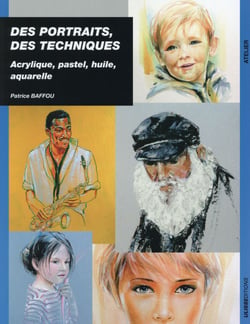 Des portraits, des techniques - acrylique, pastel, huile, aquarelle