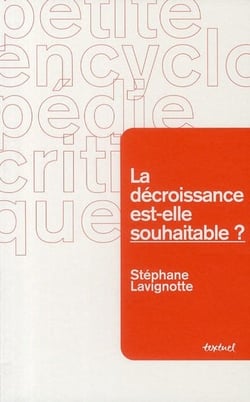 La décroissance est-elle souhaitable ?