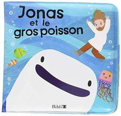 Jonas et le gros poisson - livre pour le bain
