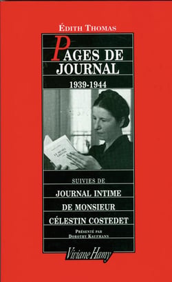 Pages de journal, 1939-1944