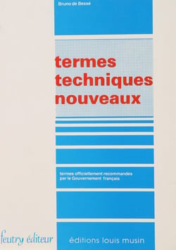 Termes techniques nouveaux