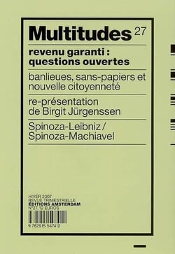 Multitudes N°27 / Revenu Garanti : Questions Ouvertes : Revue Trimestrielle