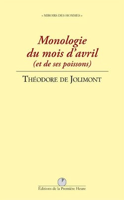 Monologie du mois d'avril (et des ses poissons)
