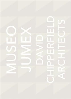 David Chipperfield architects : museo jumex