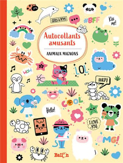 Autocollants amusants - animaux mignons