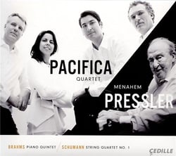 Brahms : quintette avec piano - Schumann : quatuor à cordes n° 1