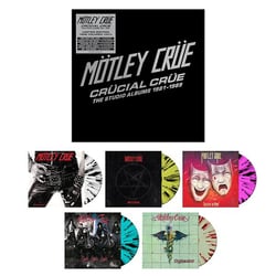 Crucial Crue - The Studio Albums 1981-1989 - édition limitée