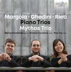 Margola, Ghedini, Rieti : Trios pour piano