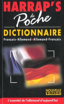Dictionnaire harrap's poche - allemand-français/francais-allemand (édition 2002)
