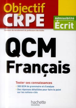 Objectif concours : qcm français pour le crpe