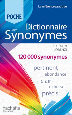 Dictionnaire des synonymes poche (édition 2013)