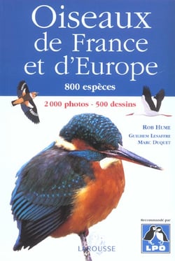 Oiseaux de france et d'europe, 800 especes
