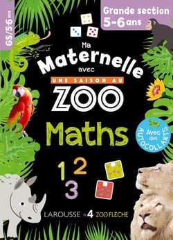 Ma maternelle avec Une Saison Au Zoo Grande section - numération - calcul