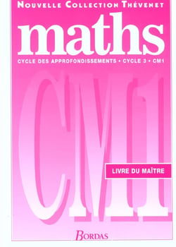 Maths cm1 livre du professeur 1996
