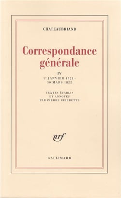 Correspondance générale t.4