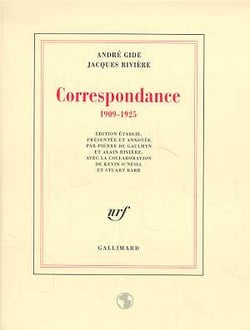 Correspondance - 1909-1925