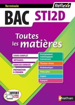 Réflexe Bac Tome 13 : STI2D - toutes les matières - terminale (édition 2017)